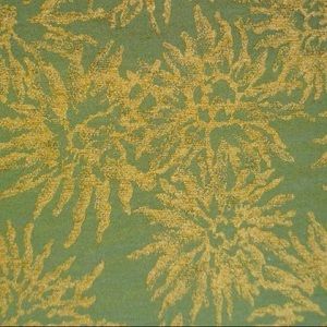 4 Yards Sunburst Agean Deco Modern Fabric in Spa Colors